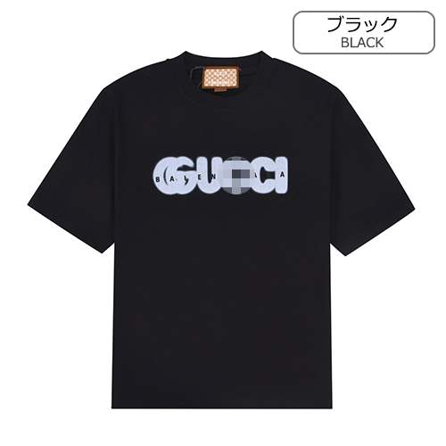 グッチコピー×【バレンシアガ】メンズ レディース 半袖Tシャツ