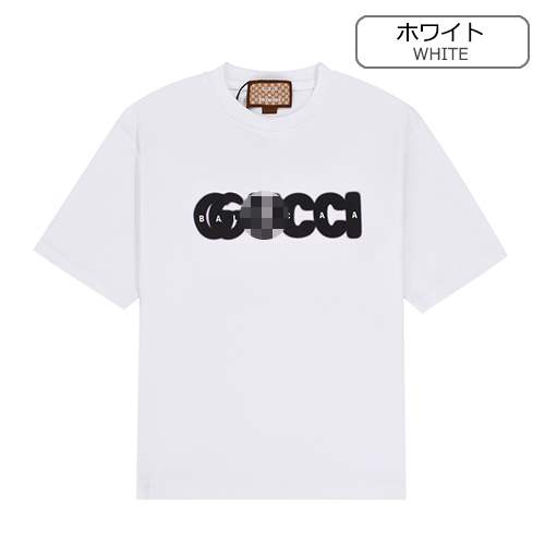 グッチコピー×【バレンシアガ】メンズ レディース 半袖Tシャツ