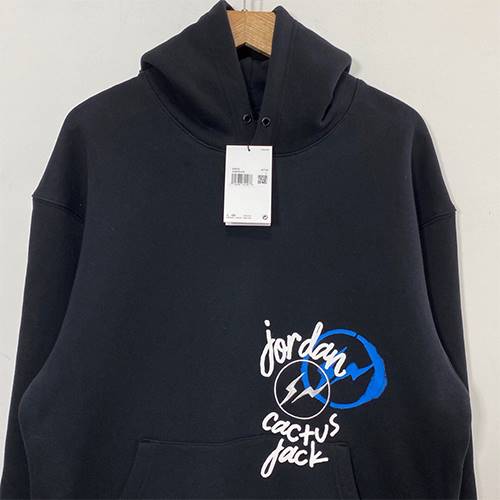 【JORDAN】×【TRAVIS SCOTT】×【FRAGMENT HOODIE】 フード Tシャツ パーカー 