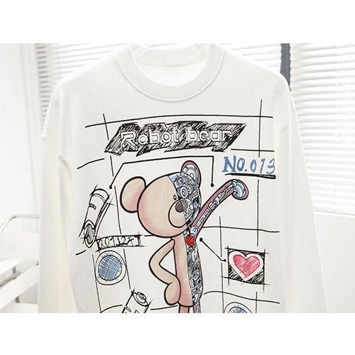 【13DE MARZO】メンズファッション フード Tシャツ パーカー  