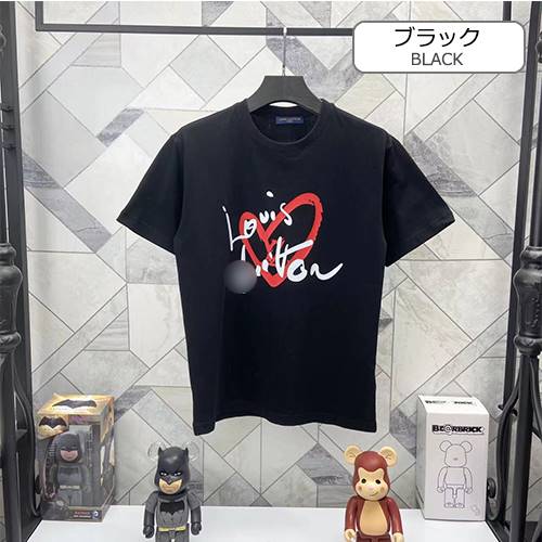 【ルイヴ*トン】メンズ レディース 半袖Tシャツ 