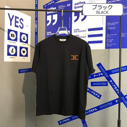 【セリーヌ】メンズ レディース 半袖Tシャツ 