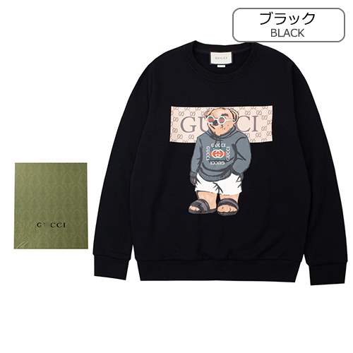 グッチコピー メンズ レディース 長袖　スウェットTシャツ