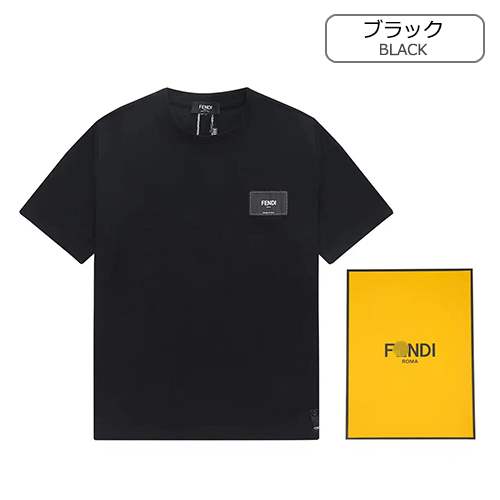 フェンディ 偽物メンズ レディース 半袖Tシャツ