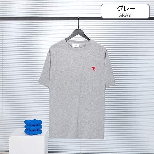 AMIスーパーコピー  メンズ レディース 半袖Tシャツ