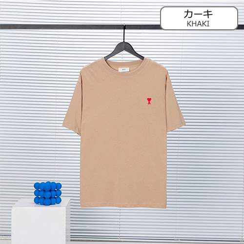 AMIスーパーコピー  メンズ レディース 半袖Tシャツ