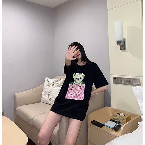 【グッチ】メンズ レディース 半袖Tシャツ 