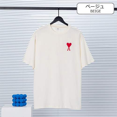 AMIスーパーコピー  メンズ レディース 半袖Tシャツ