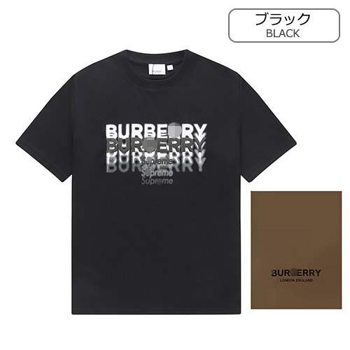 バーバリー 偽物メンズ レディース 半袖Tシャツ