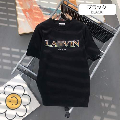 ランバンスーパーコピー メンズ レディース 半袖Tシャツ