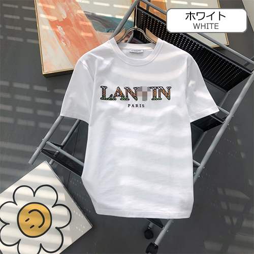 ランバンスーパーコピー メンズ レディース 半袖Tシャツ