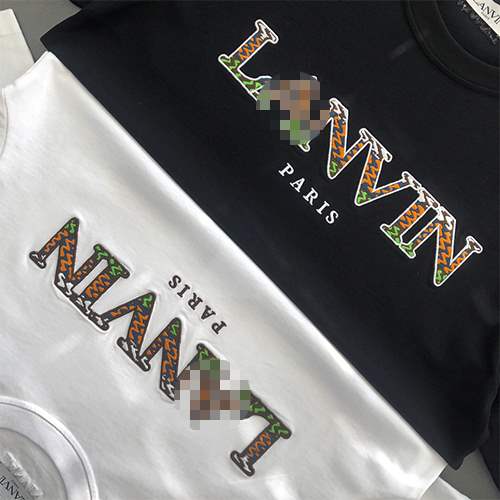 ランバンスーパーコピー メンズ レディース 半袖Tシャツ