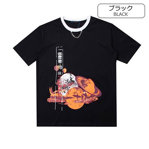 【ルイヴ*トン】メンズ レディース 半袖Tシャツ 