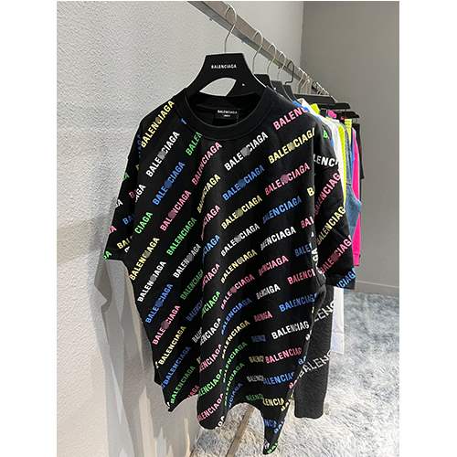 バレンシアガスーパーコピー メンズ レディース 半袖Tシャツ