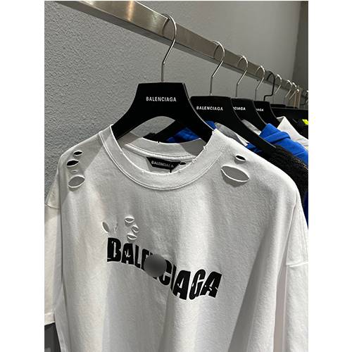 バレンシアガ コピー  メンズ レディース 半袖Tシャツ