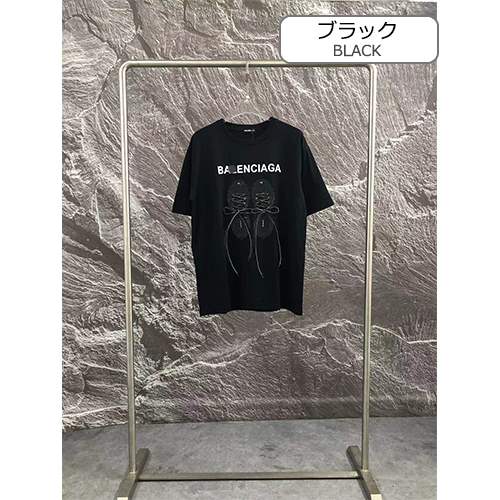 【バレンシアガ】メンズ レディース 半袖Tシャツ 