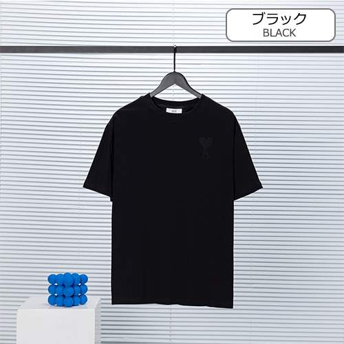 AMIスーパーコピー  メンズ レディース 半袖Tシャツ