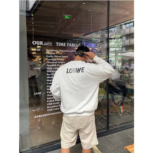 【LOEWE】メンズ レディース 長袖　スウェットTシャツ  