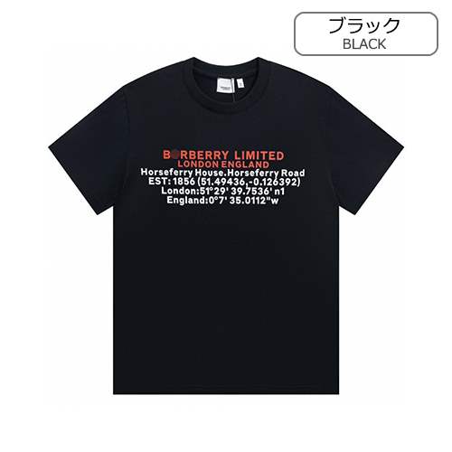 バーバリースーパーコピーメンズ レディース 半袖Tシャツ