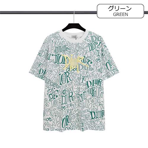 ディオールスーパーコピーメンズ レディース 半袖Tシャツ