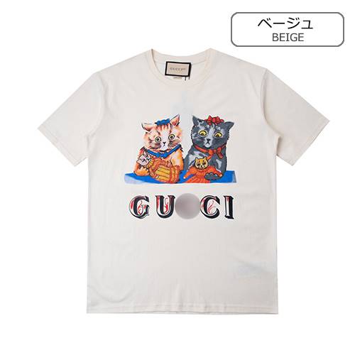 グッチコピーメンズ レディース 半袖Tシャツ