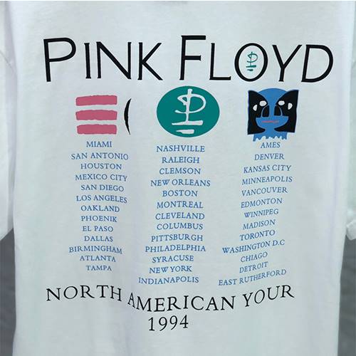 【PINK FLOYD】メンズ レディース 半袖Tシャツ 