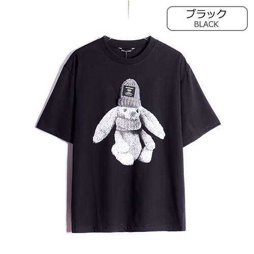 バレンシアガ 偽物  メンズ レディース 半袖Tシャツ