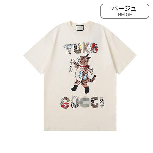 グッチコピーメンズ レディース 半袖Tシャツ