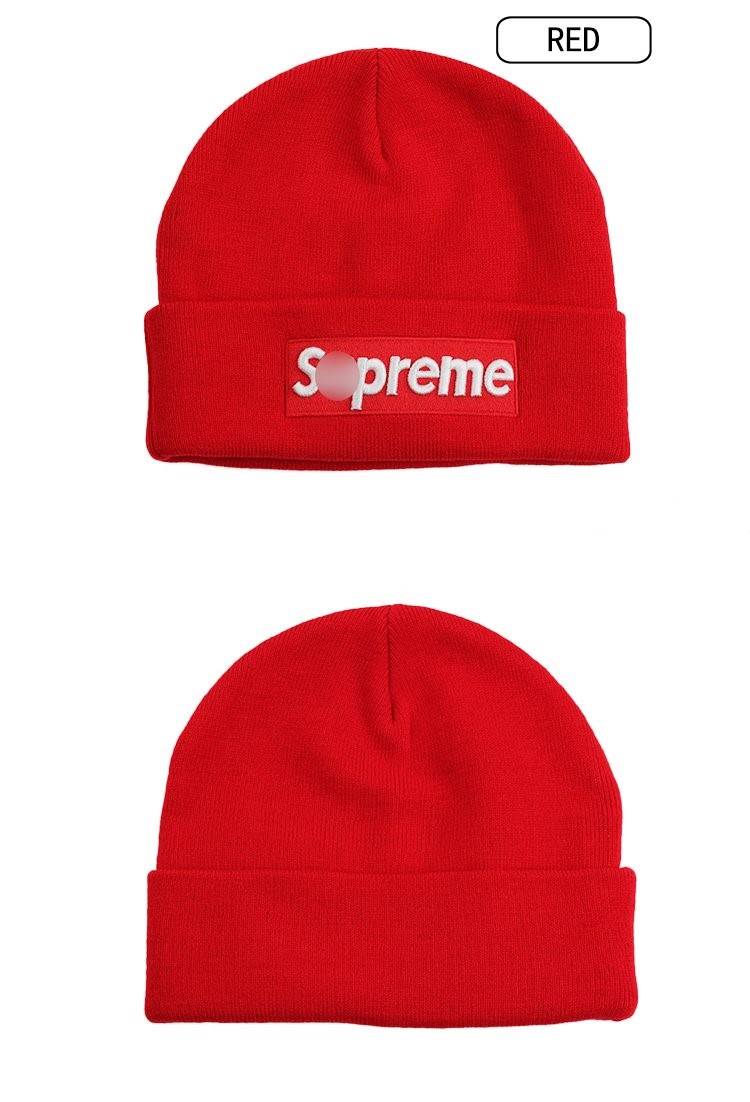 【シュプリ*ム S*PREME】ニット帽子 