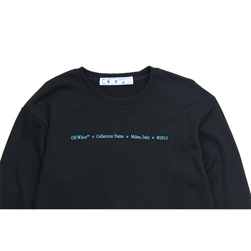 オフホワイトコピーメンズ レディース 長袖　スウェットTシャツ