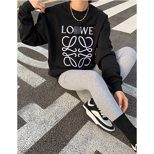 【LOEWE】メンズ レディース 長袖　スウェットTシャツー 