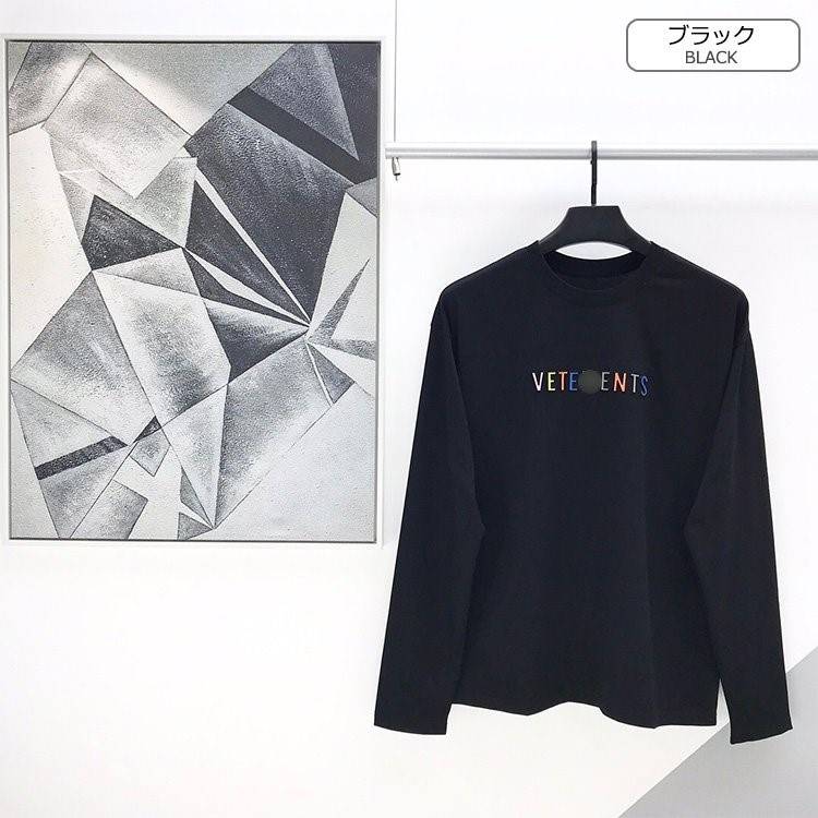 【ヴェトモンVETEMENTS】メンズ レディース 長袖　Tシャツ  