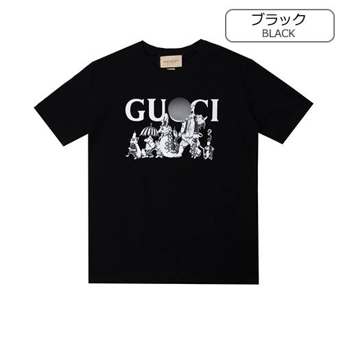 グッチスーパーコピーメンズ レディース 半袖Tシャツ