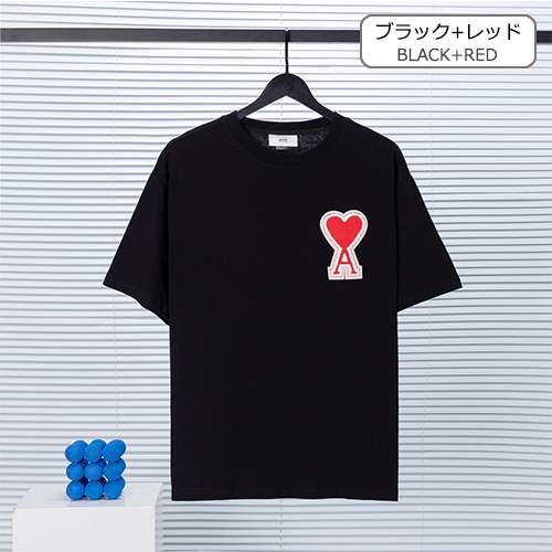 AMIスーパーコピー  メンズ レディース 半袖Tシャツ