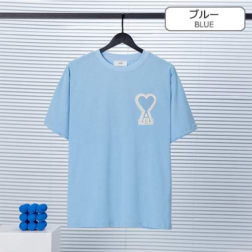 AMIスーパーコピー  メンズ レディース 半袖Tシャツ