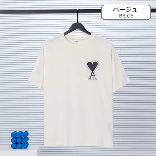 AMIスーパーコピー  メンズ レディース 半袖Tシャツ