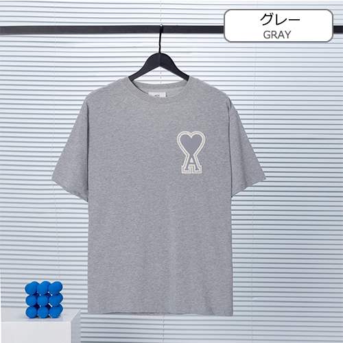 AMIスーパーコピー  メンズ レディース 半袖Tシャツ