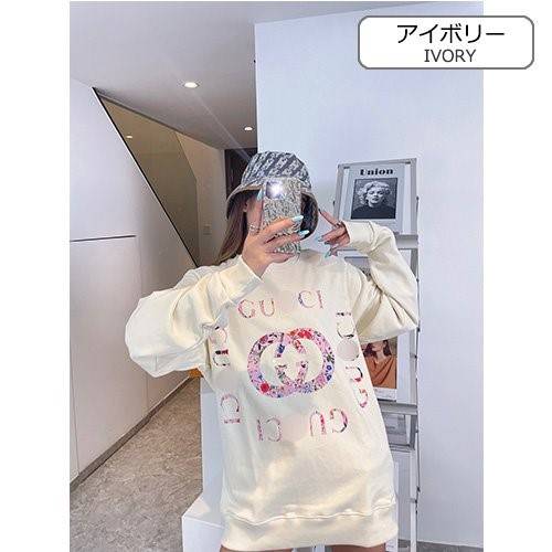 【グッチ 】メンズ レディース 長袖　スウェットTシャツ  