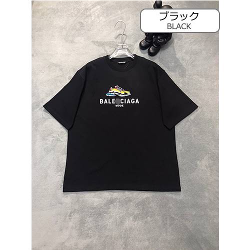 バレンシアガ コピー  メンズ レディース 半袖Tシャツ