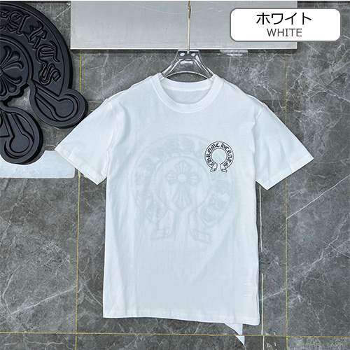 クロムハーツ偽物メンズ レディース 半袖Tシャツ