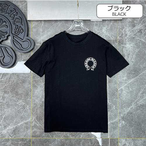 クロムハーツ偽物メンズ レディース 半袖Tシャツ