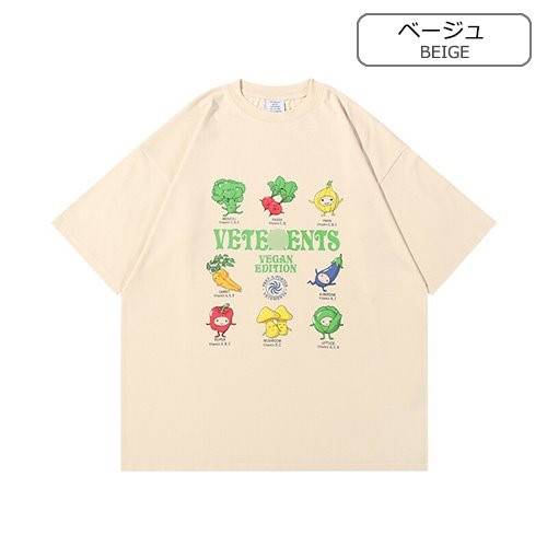 【ヴェトモン】メンズ レディース 半袖Tシャツ  