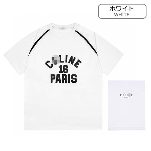 【セリーヌ】メンズ レディース 半袖Tシャツ 