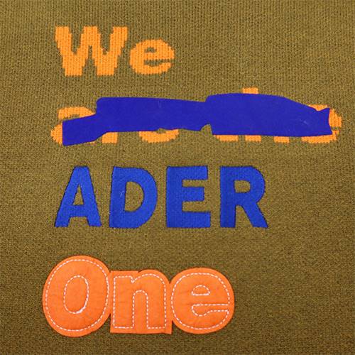 【ADER】メンズ レディース ニット　セーター 