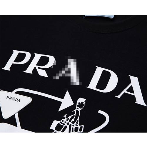 プラダコピー メンズ レディース 半袖Tシャツ