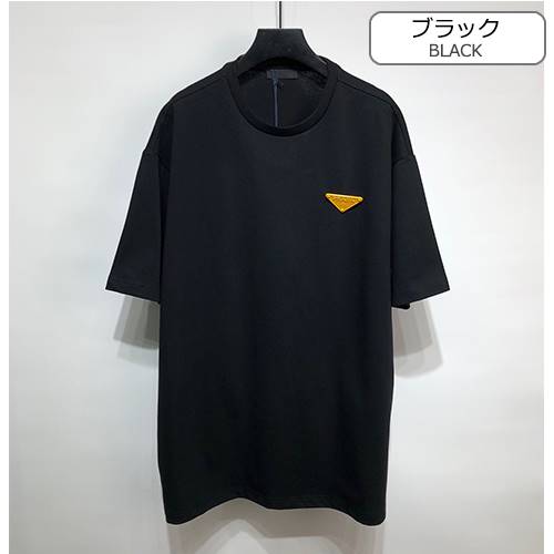 プラダ偽物メンズ レディース 半袖Tシャツ