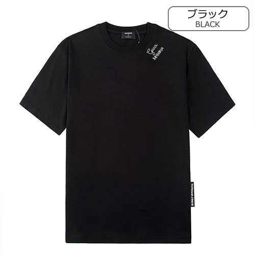 グッチ偽物 × バレンシアガ メンズ レディース 半袖Tシャツ