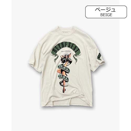 【リプレゼント】メンズ レディース 半袖Tシャツ 