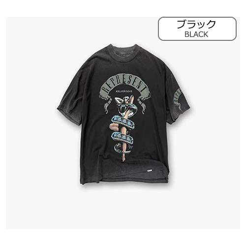 【リプレゼント】メンズ レディース 半袖Tシャツ 