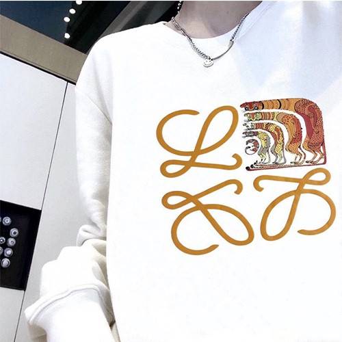 【LOEWE】メンズ レディース 長袖　スウェットTシャツ 